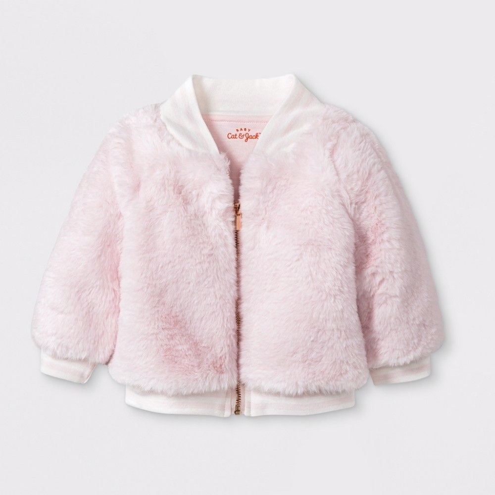 💐🌷Cat & Jack faux fur jacket